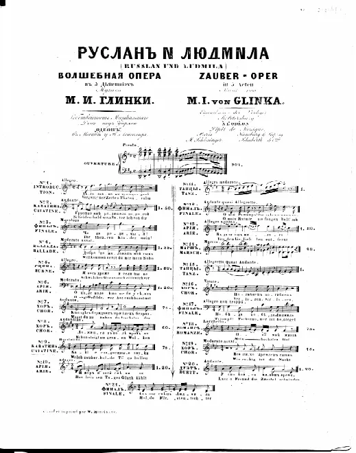 9. Scene and Cavatina (Gorislava)