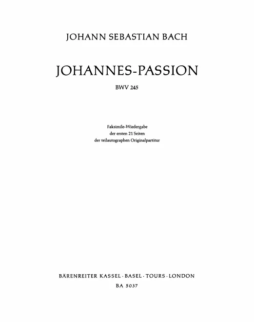 Incomplete Score (First 21 Pages)