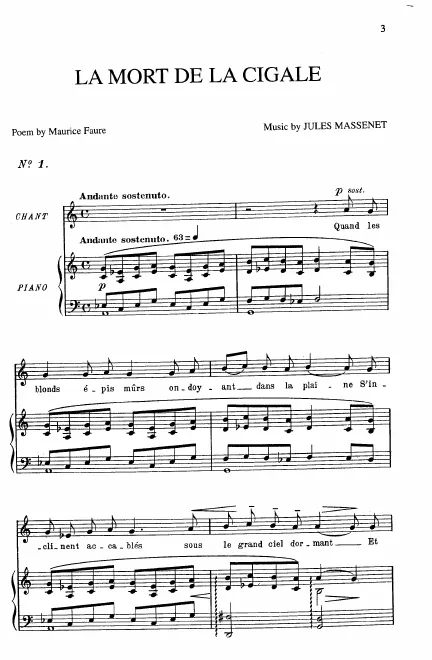 Complete Score (C Major: medium voice)