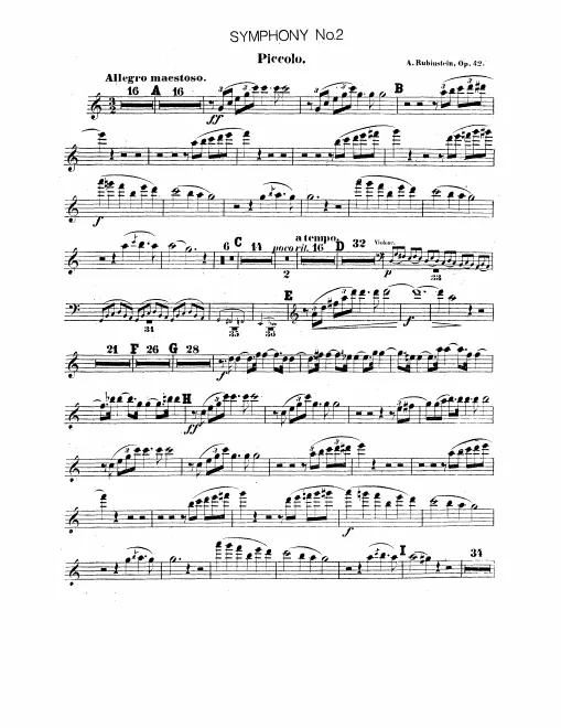 Flute 1, 2