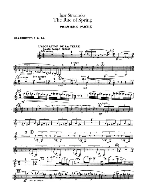 Clarinet 1 (A/B)