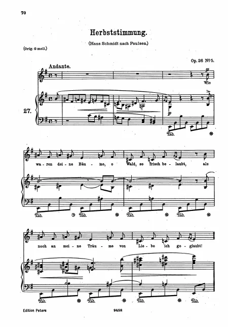 Complete Score (low key, E minor)