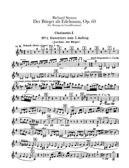Clarinet 1, 2 (B♭/A)