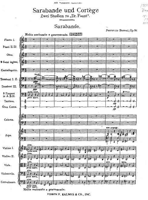 1. Sarabande