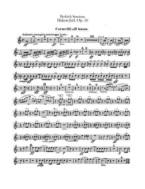 Horn 3, 4 (B♭)