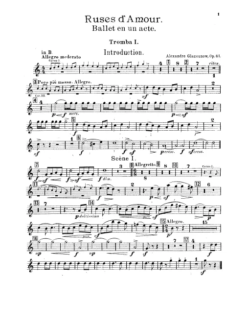 Trumpet 1 (B♭/A)