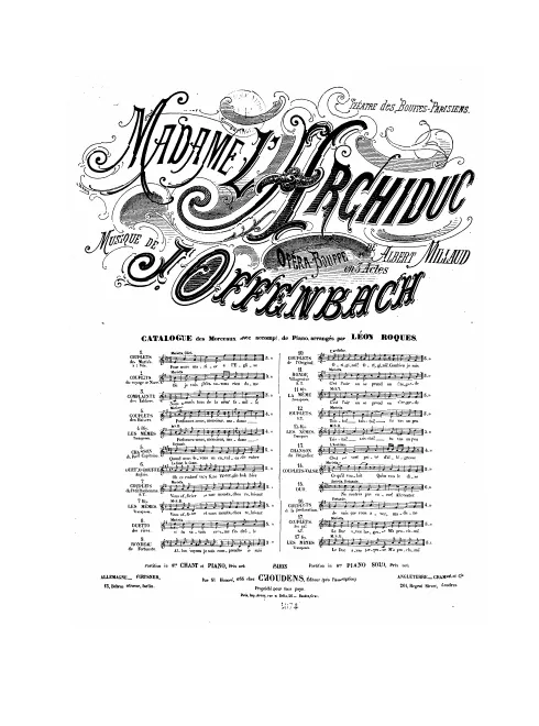 No.11, Ronde villageoise: "C'est le soir on s'prend, on s'regarde" (Act II, No.13)