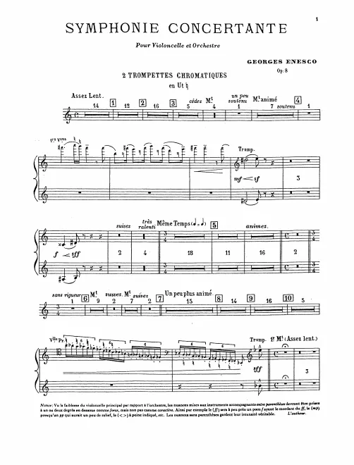 Trumpet 1, 2 (C)