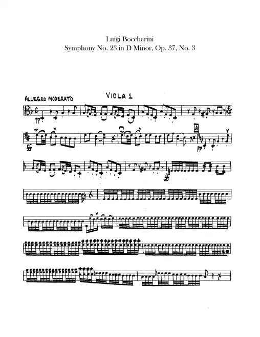 Violas I, II