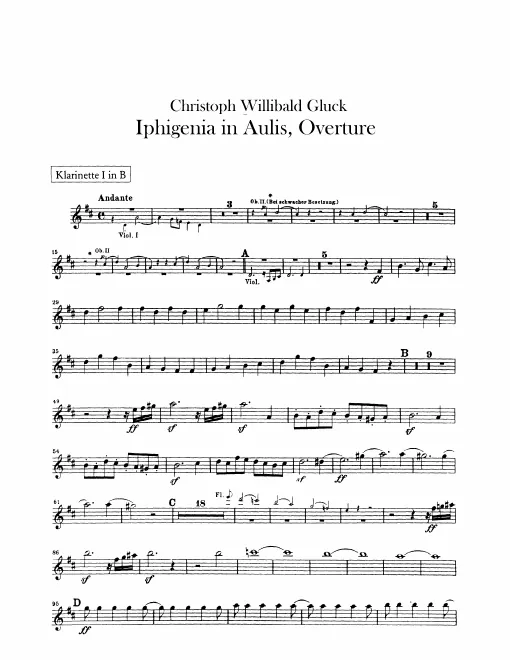 Clarinet 1, 2 (B♭)