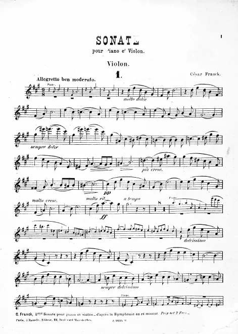 Violin Part (grayscale)