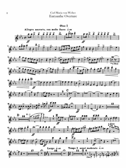 Oboe 1, 2