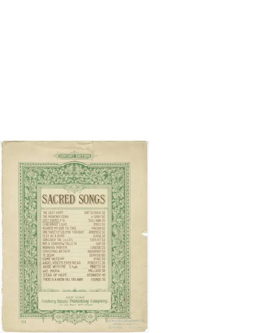 Complete Score (G major, high voice)
