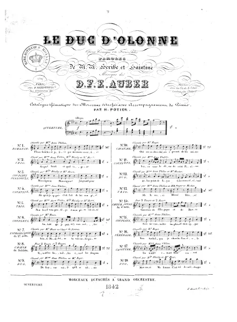 No.9, Duo: "De frayeur voilà qu'il se pâme" (B♭ major)