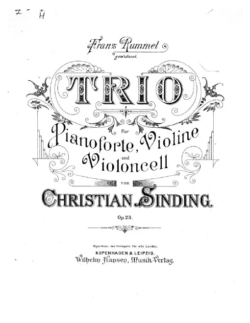 Piano Score