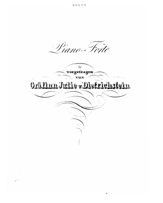 II. Gräfin Julie v. Dietrichstein