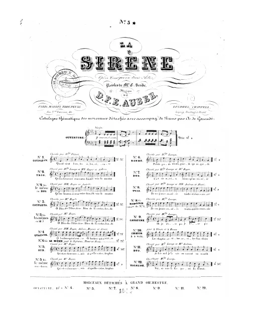 No.5bis, Air avec chœur: "Qu'est-ce donc..."