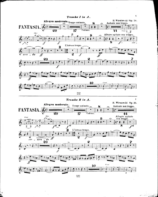Trumpet 1, 2 (A)