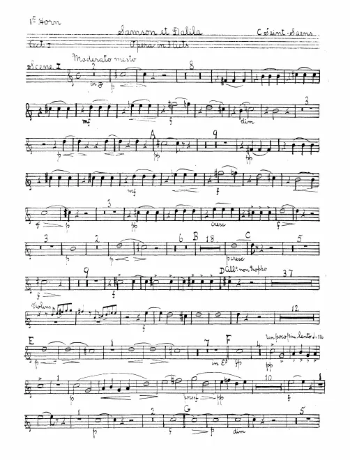 Horn 1 (F/E♭/E/D)