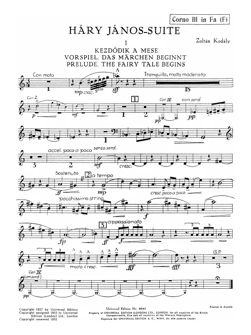 Horn 3 (F)