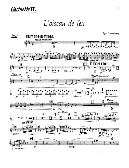 Clarinet 2 (A/B♭)