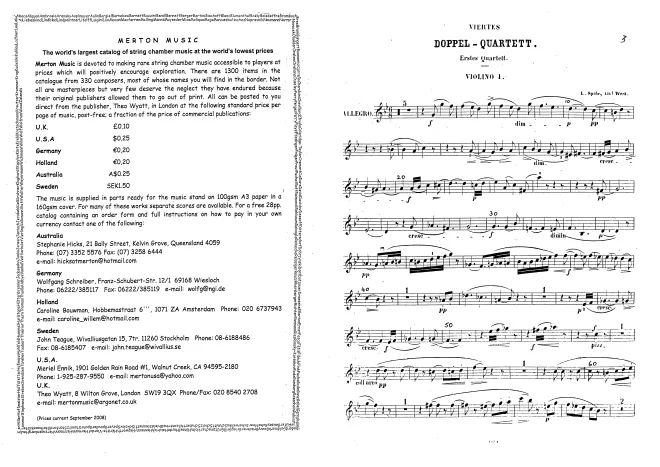 1. Violin 1