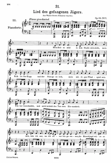 Complete Score (Original / High voice, D minor)