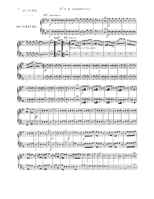 Trombone 1/2, 3