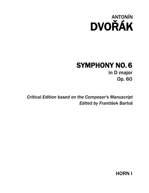 Horn 1, 2, 3, 4 (D, F, E)