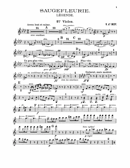 Violins I