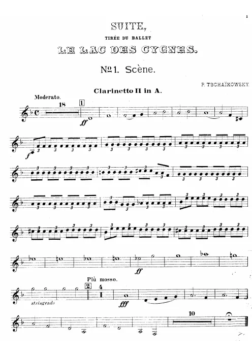 Clarinet 2 (A, B♭)