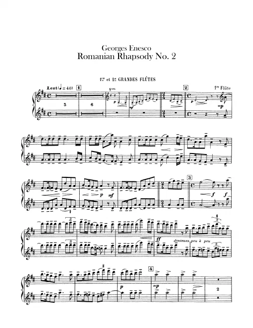 Flute 1/2, 3