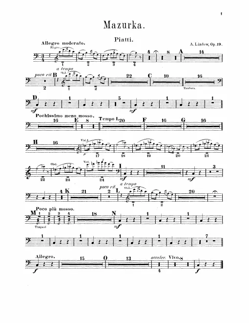 Cymbals/Tambourine/Snare Drum/Triangle