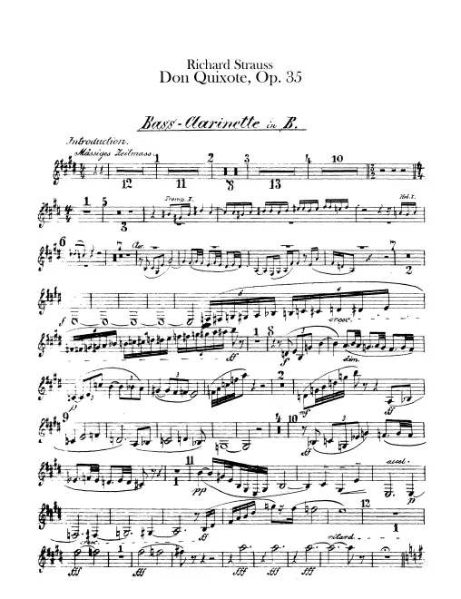 Bass Clarinet (B♭)