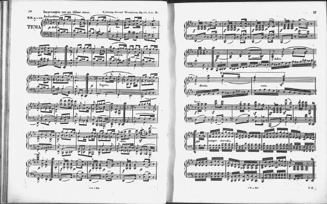 4. Impromptu sur un théme russe