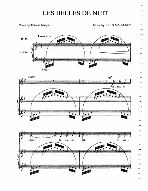 Complete Score (B Major: medium voice and piano)