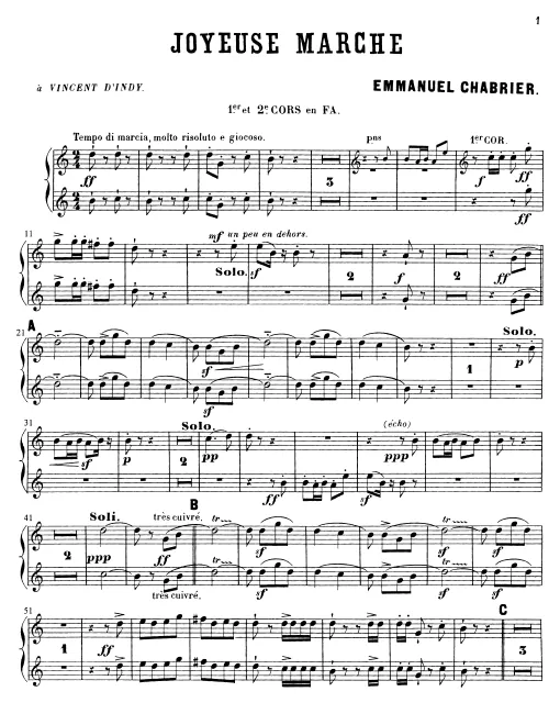 Horn 1/2 (F)