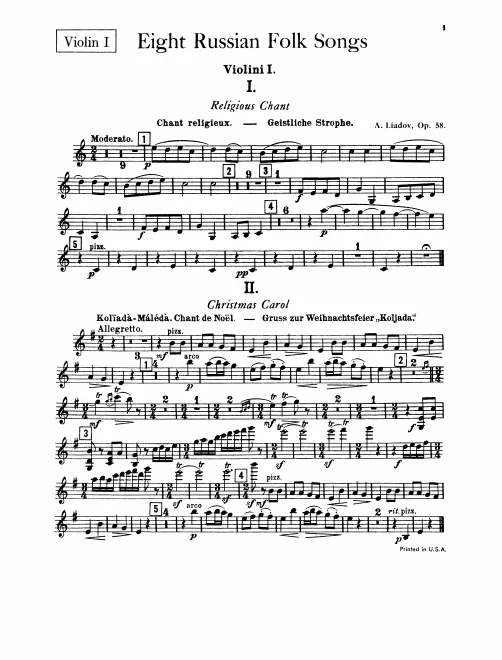 Violins I