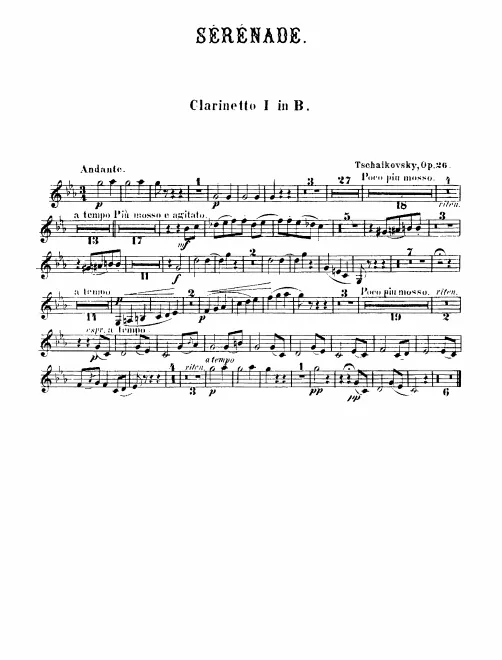 Clarinet 1, 2 (B♭)