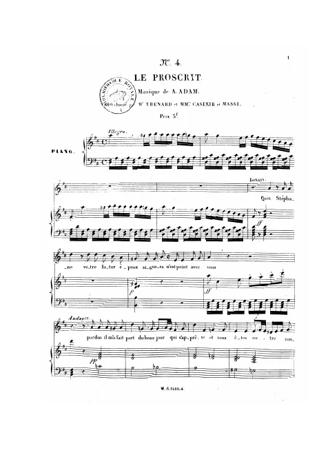 No.4, Trio: "Quoi Stéphano, votre futur époux" (Antonia/Floretta/Donati)