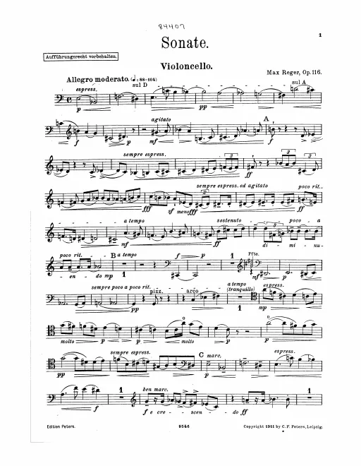 Cello Part