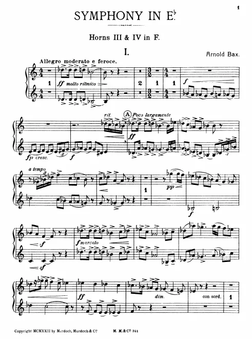 Horn 3/4 (F)