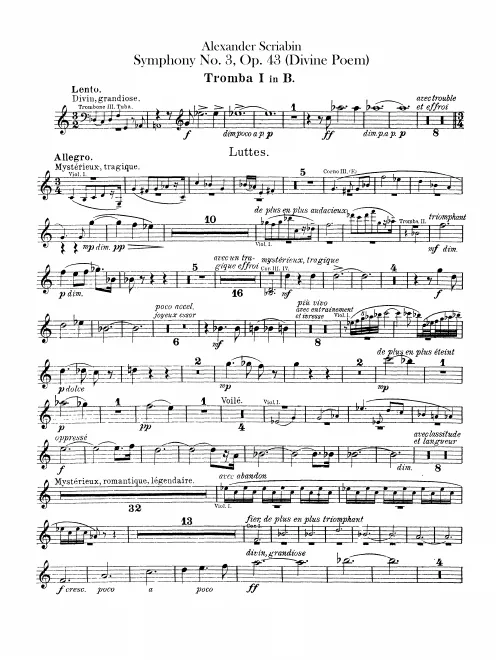 Trumpet 1, 2, 3, 4, 5 (B♭)