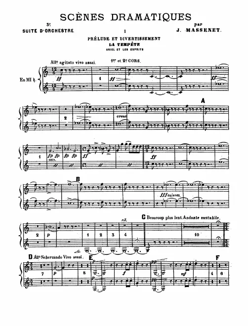 Horn 1/2 (D/E), 3/4 (C/D)
