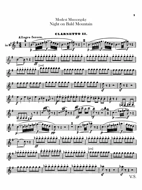 Clarinet 2 (B♭/A)