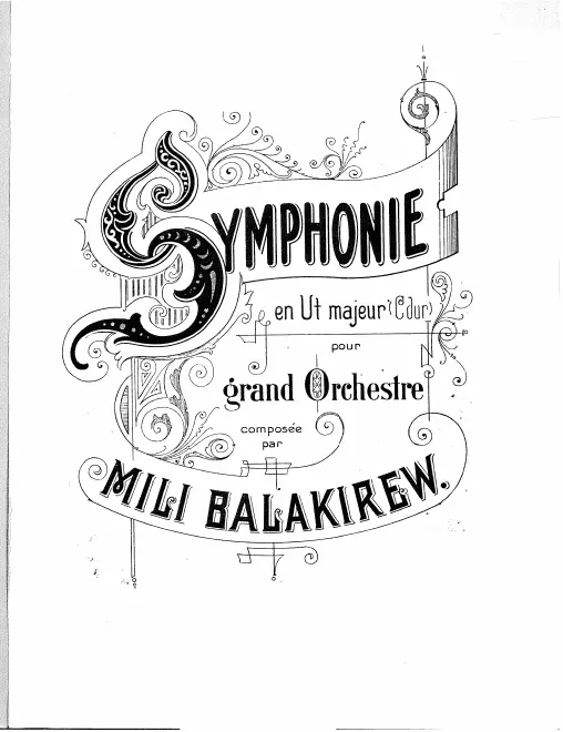 I. Largo. Allegro vivo (with modified title page)