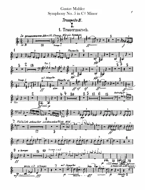 Trumpet 3 (B♭/F)