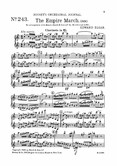 Clarinet 1/2 (B♭)