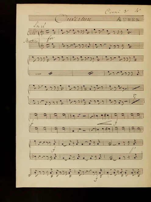 Horn 3/4 (various keys)