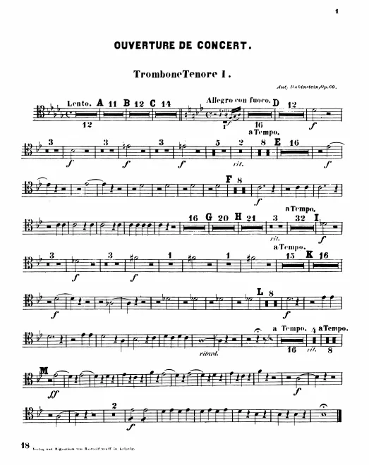 Trombone 1, 2, 3 (2 Tenor, 1 Bass)